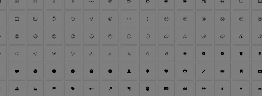 CSS Based Icons for Lightweight Websites